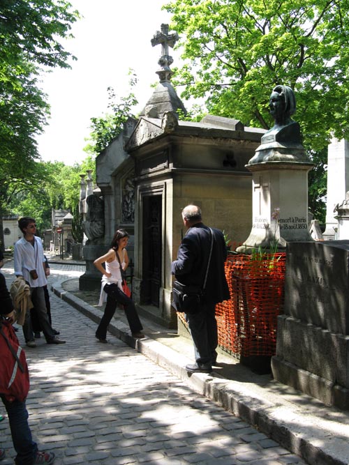 Honoré de Balzac Grave, Cimetière du Père-Lachaise (Père-Lachaise Cemetery), 20e Arrondissement, Paris, France