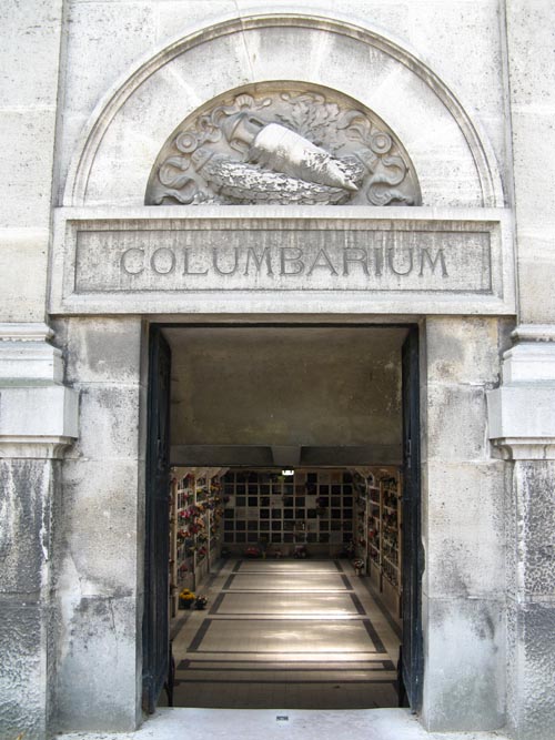 Columbarium, Cimetière du Père-Lachaise (Père-Lachaise Cemetery), 20e Arrondissement, Paris, France