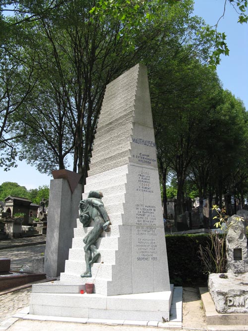 Holocaust Memorial, Cimetière du Père-Lachaise (Père-Lachaise Cemetery), 20e Arrondissement, Paris, France