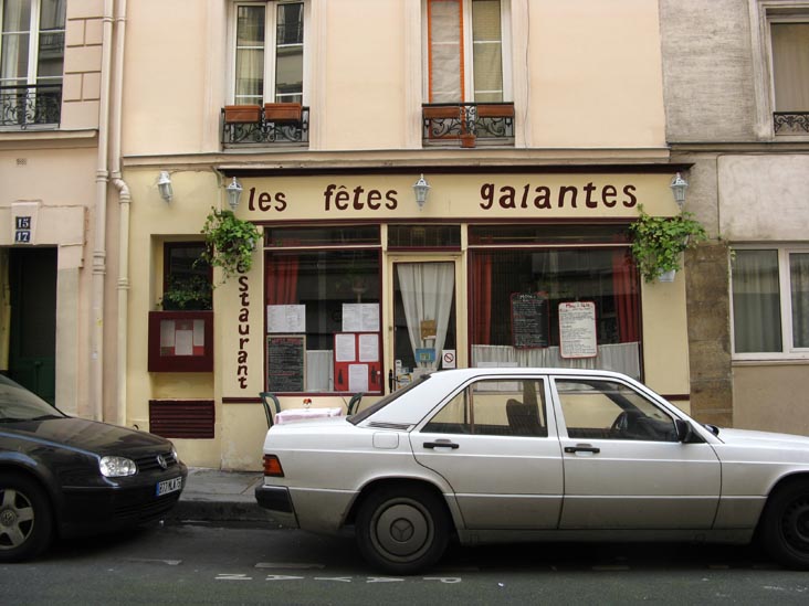 Les Fêtes Galantes, 17, Rue de l'Ecole Polytechnique, 5e Arrondissement, Paris, France