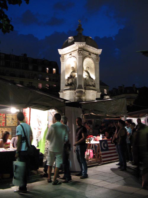 La Nuit du Street Art, Place Saint-Sulpice, 6e Arrondissement, Paris, France, May 25, 2009