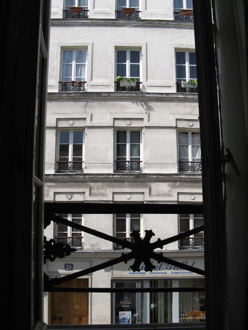 View From Room 318, Hotel Malar, 29, Rue Malar, 7e Arrondissement, Paris, France