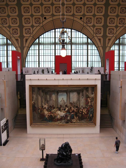 Romains de la décadence, Thomas Couture, Rez-de-chaussée, Musée d'Orsay, Paris, France