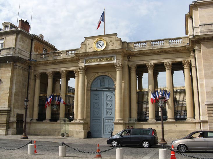 Assemblée Nationale, Place du Palais Bourbon, 7e Arrondissement, Paris, France