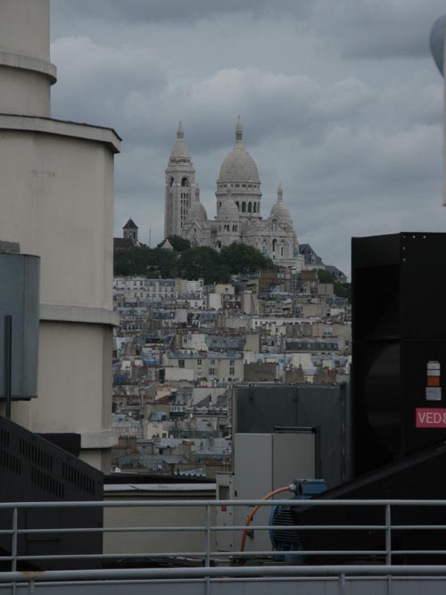 Sacre Coeur From Galeries Lafayette Roof, 40, Boulevard Haussmann, 9e Arrondissement, Paris, France