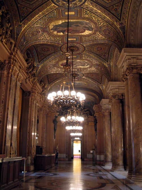 L'Avant Foyer, Palais Garnier, Place de l'Opéra, 9e Arrondissement, Paris, France