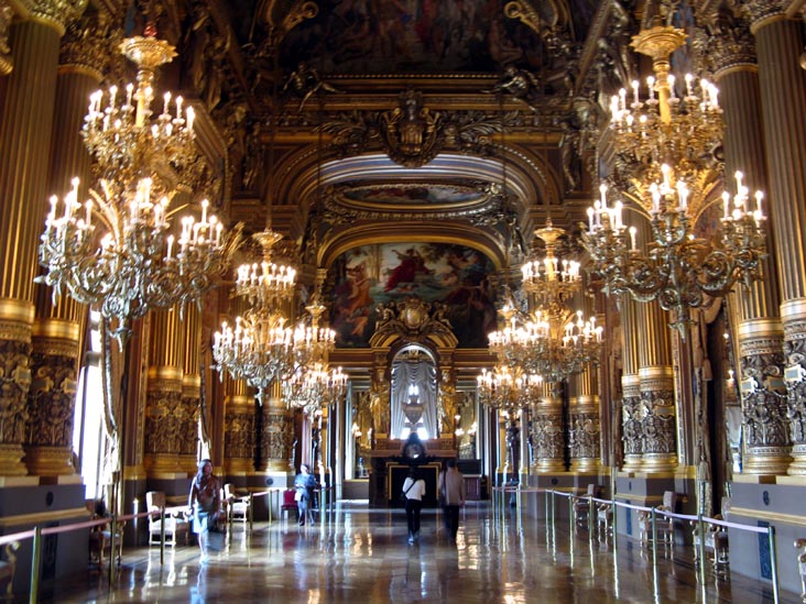 Grand Foyer, Palais Garnier, Place de l'Opéra, 9e Arrondissement, Paris, France