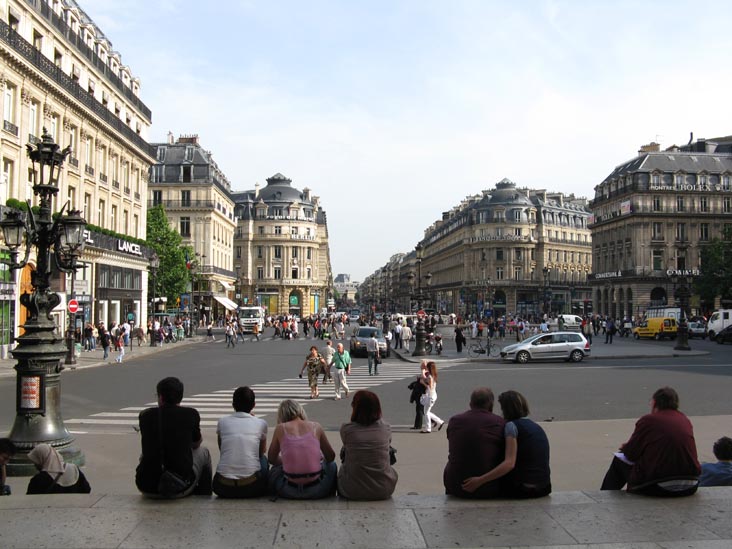 Place de l'Opéra From Palais Garnier, 9e Arrondissement, Paris, France