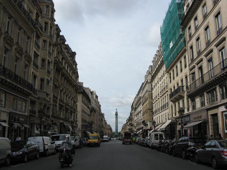 Place Vendôme From Near Place de l'Opéra, 9e Arrondissement, Paris, France
