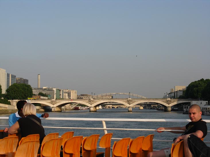 Pont d'Austerlitz, Bateaux-Mouches Sightseeing Cruise, River Seine, Paris, France