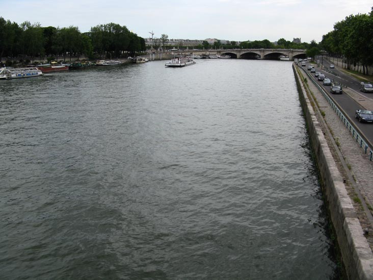 Seine From Pont Alexandre III, Paris, France