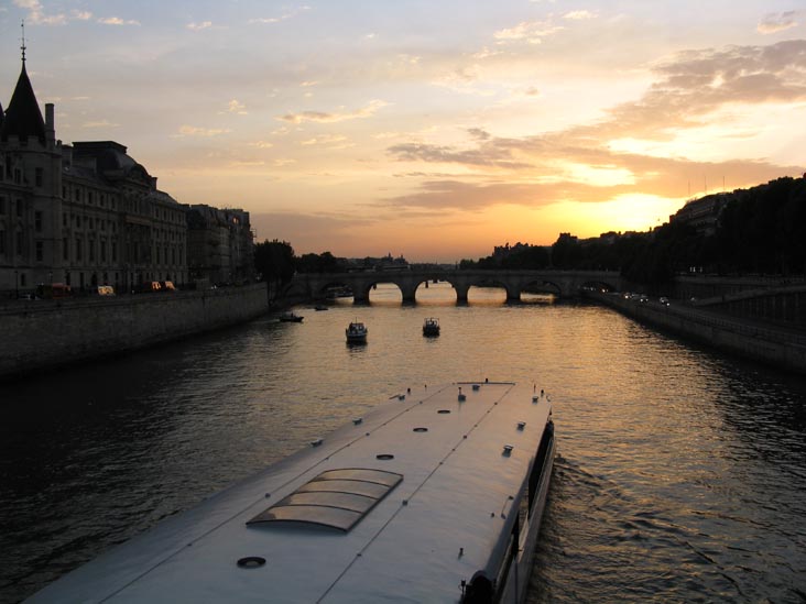 View From Pont-au-Change, Paris, France