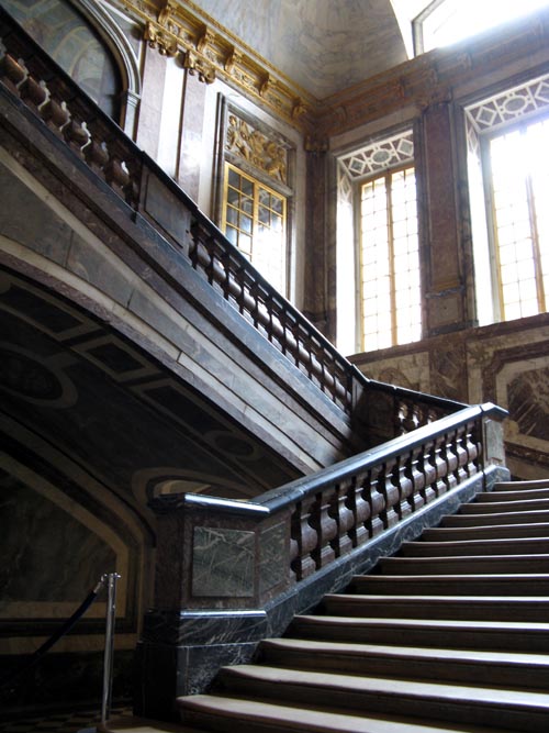 Marble Staircase, Château de Versailles (Palace of Versailles), Versailles, France