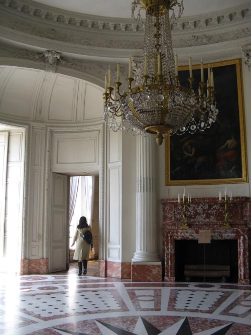 The Round Room (Salon Rond), Grand Trianon, Estate of Versailles, Versailles, France