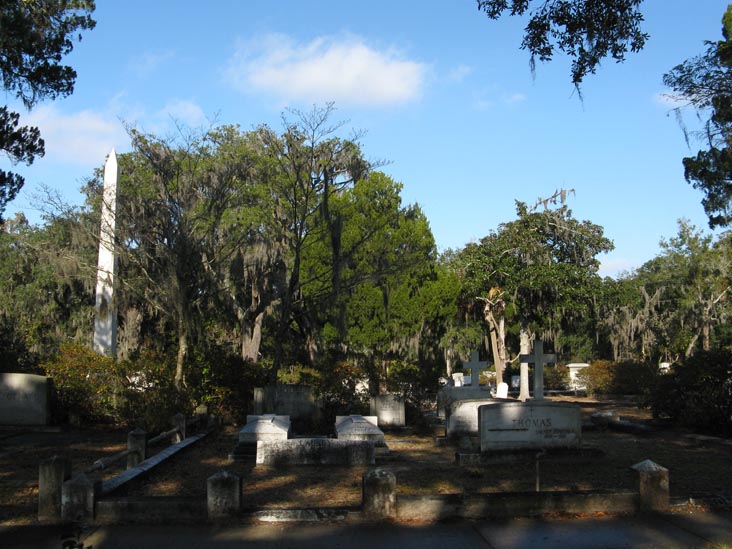 Launey and Thomas Family Plots, Bonaventure Cemetery, Savannah, Georgia