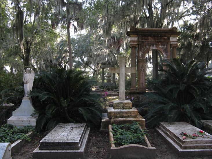Mercer Family Plot, Section H, Bonaventure Cemetery, Savannah, Georgia