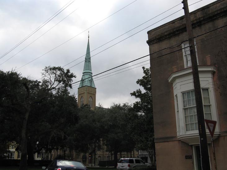 Taylor Street and Abercorn Street, NW Corner, Calhoun Square, Savannah, Georgia