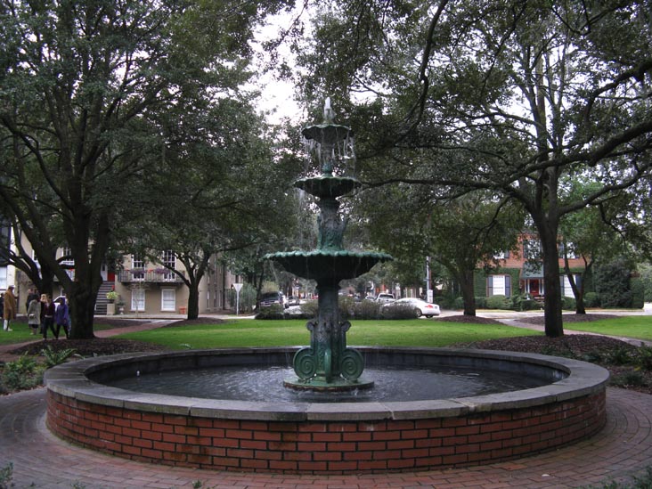 Fountain, Lafayette Square, Savannah, Georgia