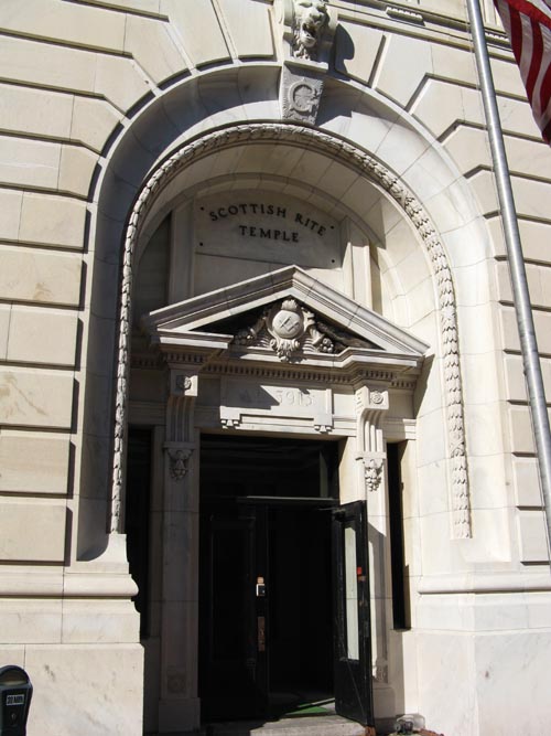 Savannah Scottish Rite Masonic Center, 341 Bull Street, Across From Madison Square, Savannah, Georgia