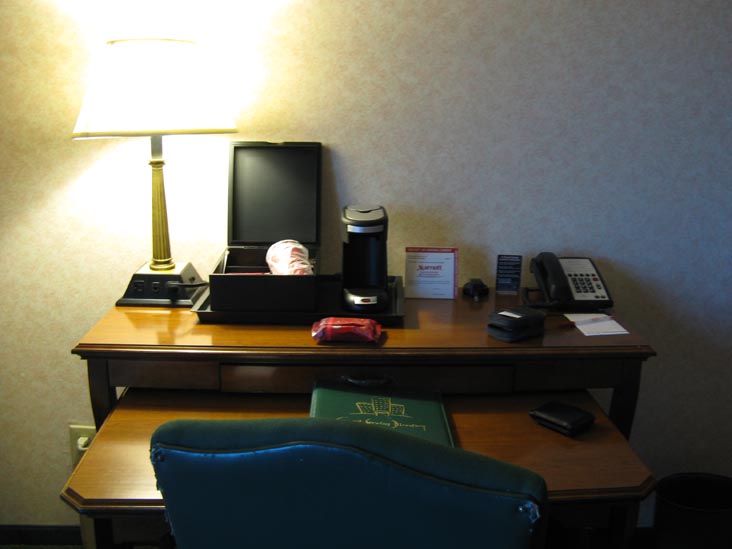 Desk, Room 461, Savannah Marriott Riverfront, 100 General McIntosh Boulevard, Savannah, Georgia