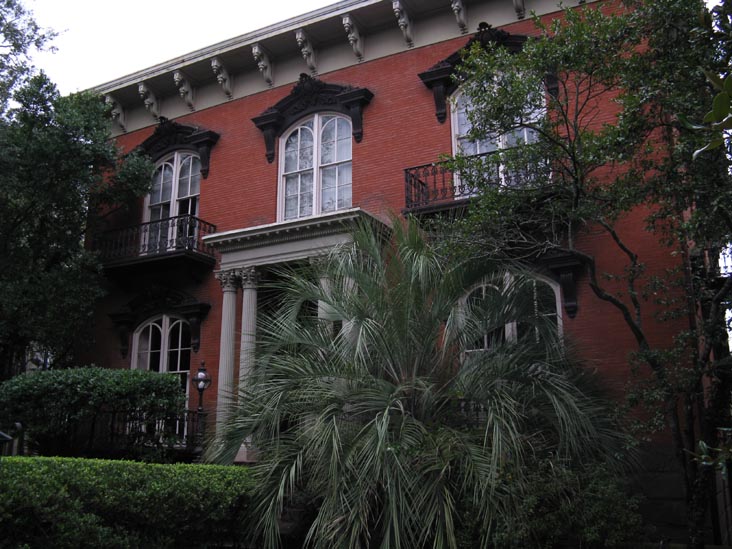 Mercer Williams House, Bull Street and Wayne Street, SW Corner, Monterey Square, Savannah, Georgia