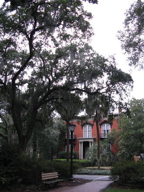 Mercer Williams House From Monterey Square, Savannah, Georgia