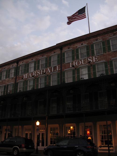 Marshall House, 123 East Broughton Street, Savannah, Georgia