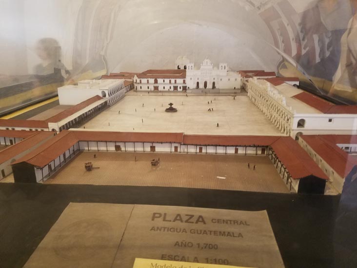 Antigua Central Plaza Scale Model, Convento de las Capuchinas, Antigua, Guatemala, July 30, 2019