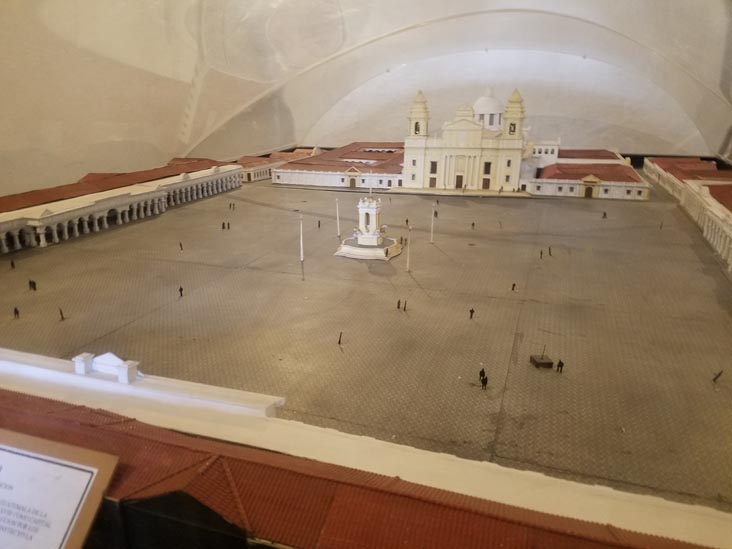 Guatemala City Central Plaza Scale Model, Convento de las Capuchinas, Antigua, Guatemala, July 30, 2019