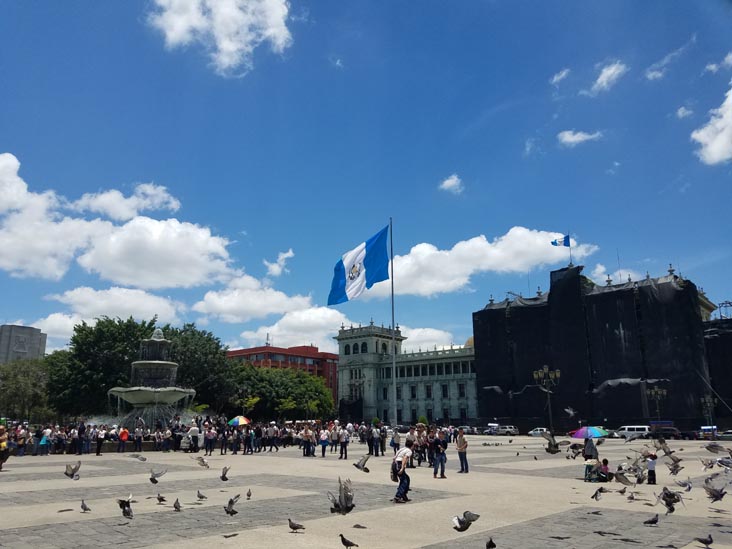 Plaza de la Constitución, Guatemala City, Guatemala, August 1, 2019