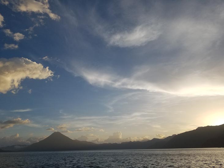 Lake Atitlán From Villas B'alam Ya, Santa Catarina Palopó, Lake Atitlán, Guatemala, July 26, 2019