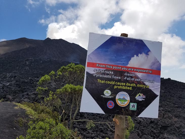 Volcán de Pacaya, Guatemala, July 31, 2019