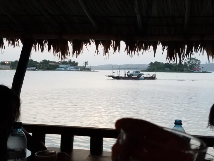 Lake Petén Itzá From Raices Bar and Grill, Playa Sur, Flores, Petén, Guatemala, July 22, 2019