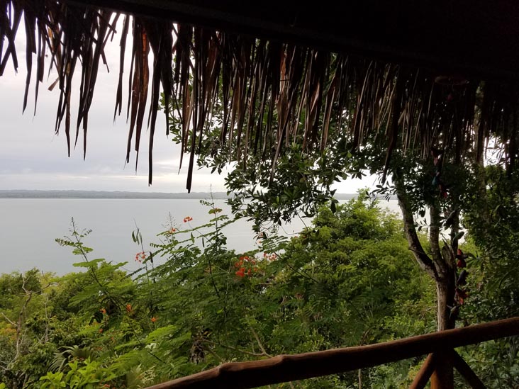 View From Lakeview Suite, La Lancha, Lake Petén Itzá, Petén, Guatemala, July 21, 2019