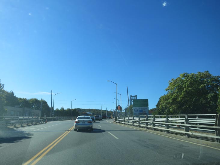 Mid-Hudson Bridge Between Poughkeepsie and Highland, Hudson Valley, New York, October 10, 2015