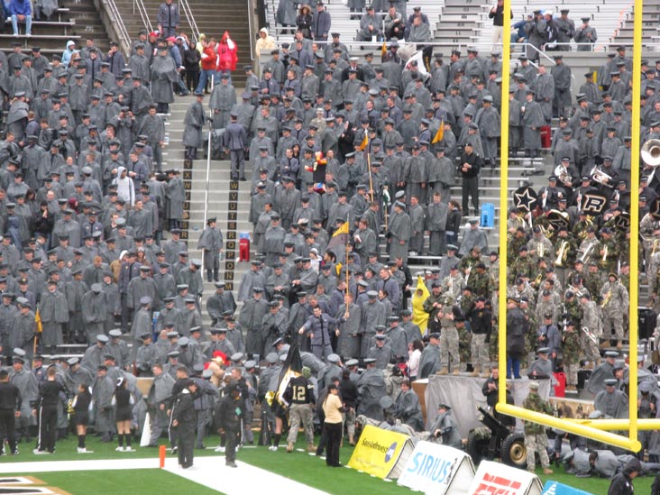 Pushups After Army Score, Army vs. Louisiana Tech, Michie Stadium, United States Military Academy at West Point, New York, October 25, 2008