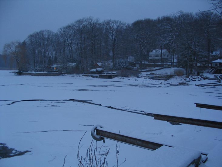 Kirk Lake in Winter, Mahopac, New York, December 31, 2005