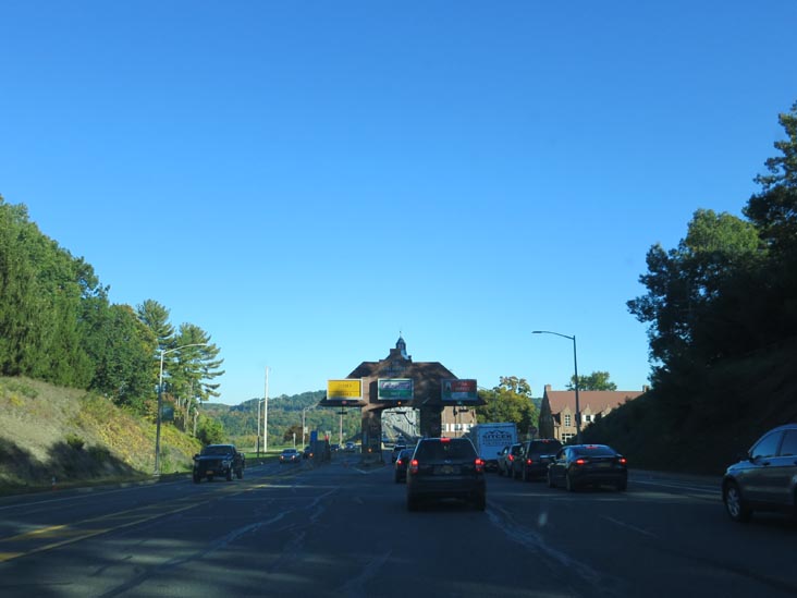 Rip Van Winkle Bridge Between Catskill and Hudson, Hudson Valley, New York, October 12, 2015