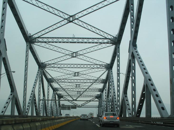 Tappan Zee Bridge From Westbound 287, Hudson Valley, New York