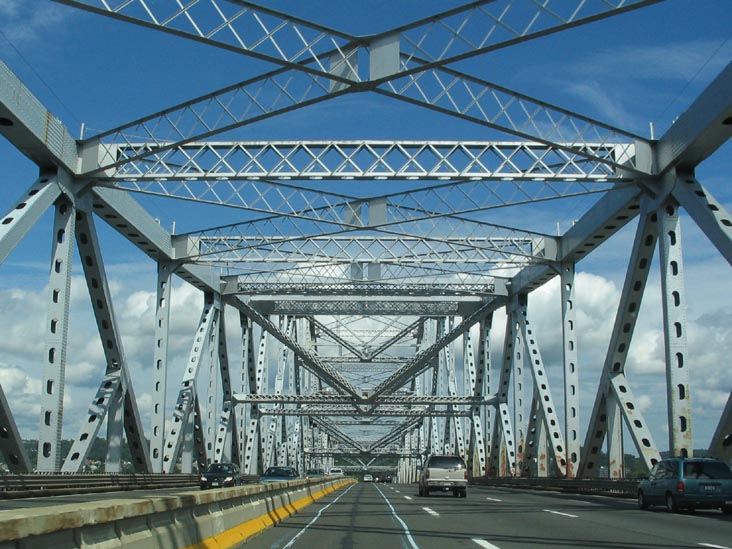 Tappan Zee Bridge From Eastbound 287, Hudson Valley, New York