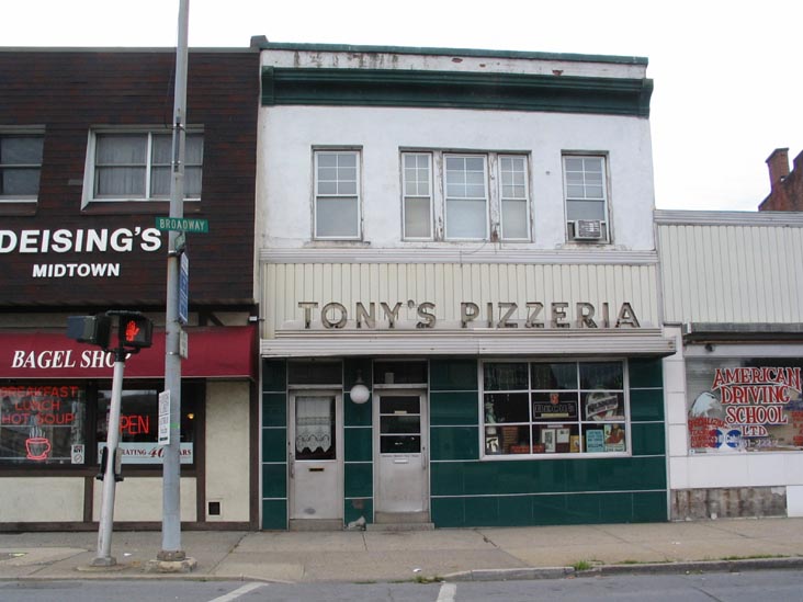 Tony's Pizzeria, 582 Broadway, Kingston, New York