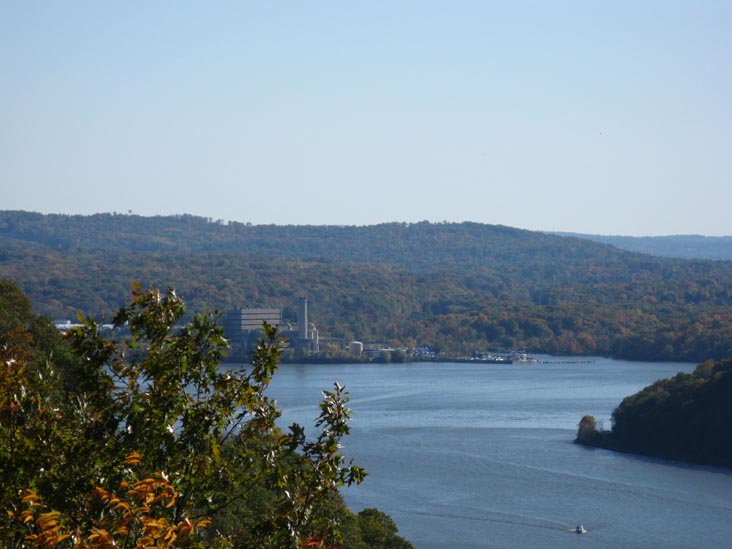 Hudson River From Bear Mountain Bridge Road Scenic Overlook, Westchester County, New York