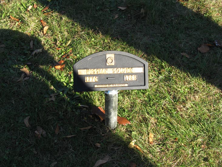 Hessian Soldier Marker, Sleepy Hollow Cemetery, Sleepy Hollow, New York