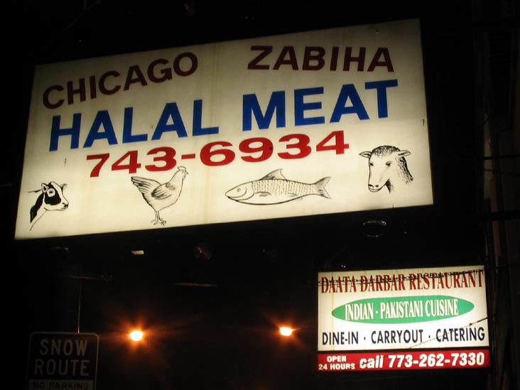 Chicago Zabiha Halal Meat Market, 2243 West Devon Avenue, Chicago, Illinois