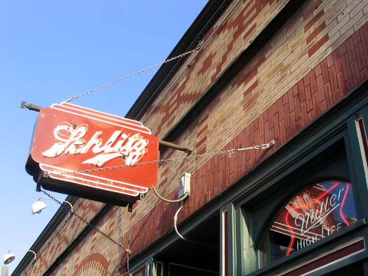 Schlitz Beer Sign, Belmont Avenue, Chicago, Illinois