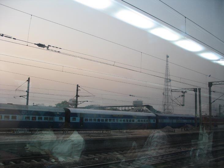 New Delhi Train Station, Delhi-Agra Shatabdi Express, India