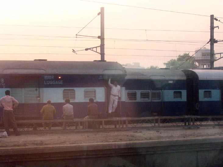 New Delhi Train Station, Delhi-Agra Shatabdi Express, India