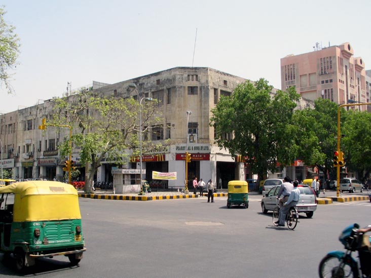 Janpath, Tolstoy Marg, NE Corner, New Delhi, India