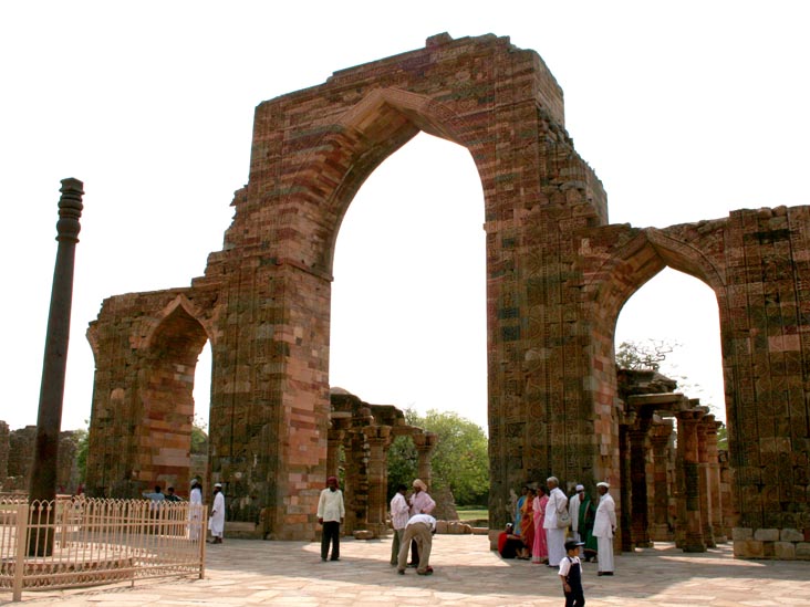 Gupta Pillar, Qutb Minar Complex, South Delhi, India
