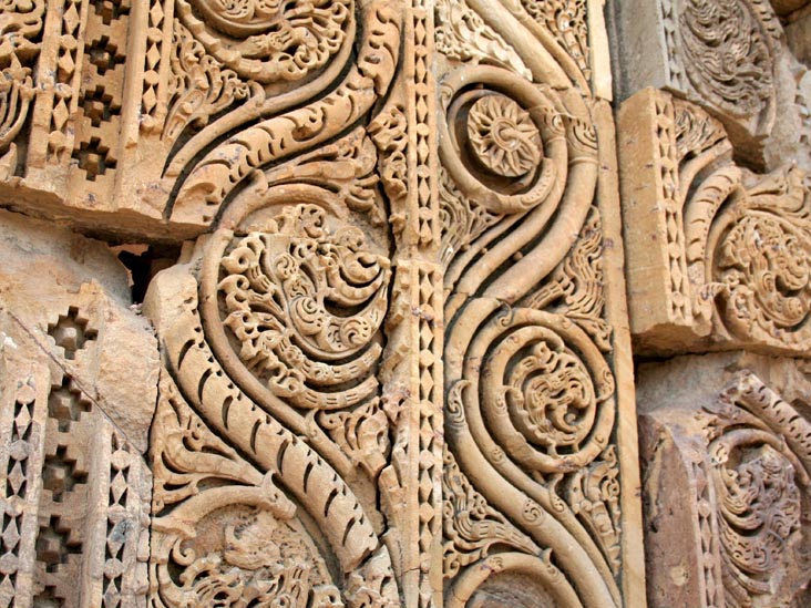 Detail, Qutb Minar Complex, South Delhi, India